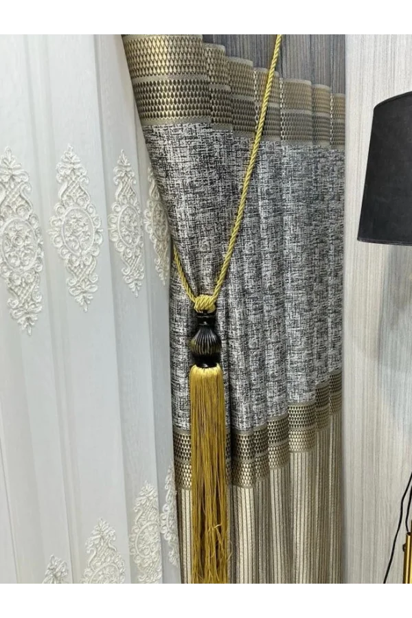 NİVEMESHOME ALTIN SAÇAKLI KURŞUN APARAT TAVAN TOPLAMA BRAÇOL