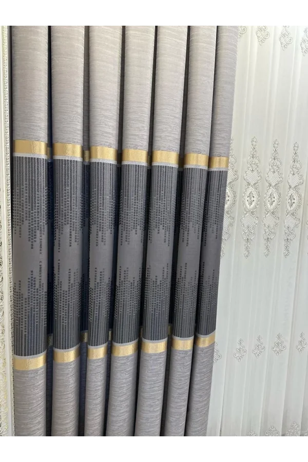 NİVEMESHOME AMASRA FT614164 V-5403 GRİ 1/3 سيك بيليلي فون بيردي ابم