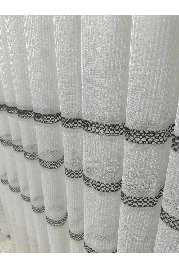 NİVEMESHOME ANTARES 8521 1/3 SIK PİLELİ TÜL PERDE APM