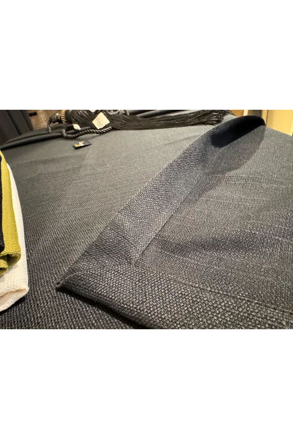 NİVEMESHOME ANTRASİT 140X220 KETEN MASA ÖRTÜSÜ