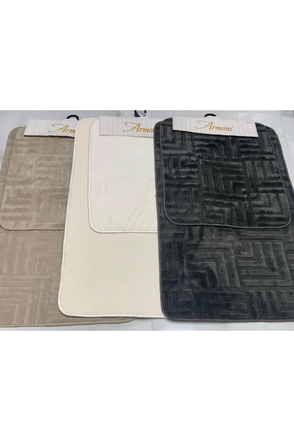 NİVEMESHOME ANTHRASITE TOILET SET HARMONY BUTTERFLY