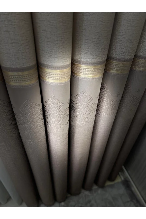 NİVEMESHOME  ARSUZ FT614288 V-5202 VİZON 1/3 SIK PİLELİ FON PERDE APM