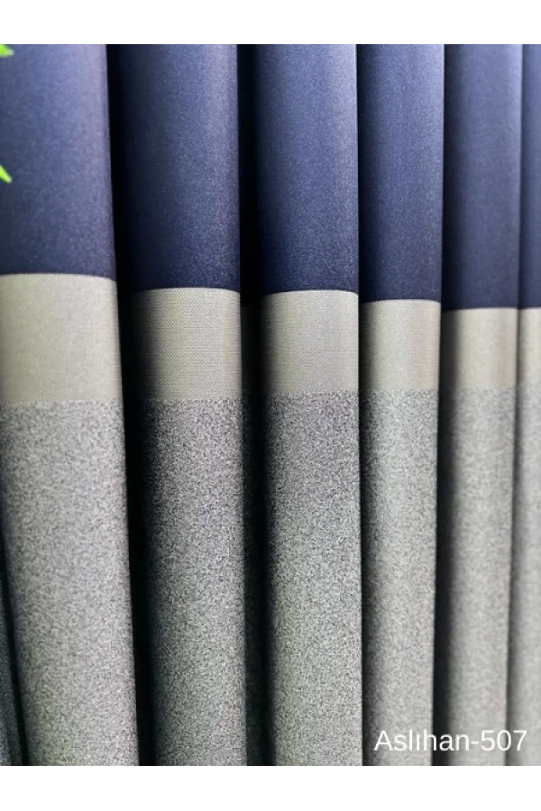 NİVEMESHOME ASLIHAN LACİVERT FT632116 V-507 1/3 SIK PİLE FON TENDA APM