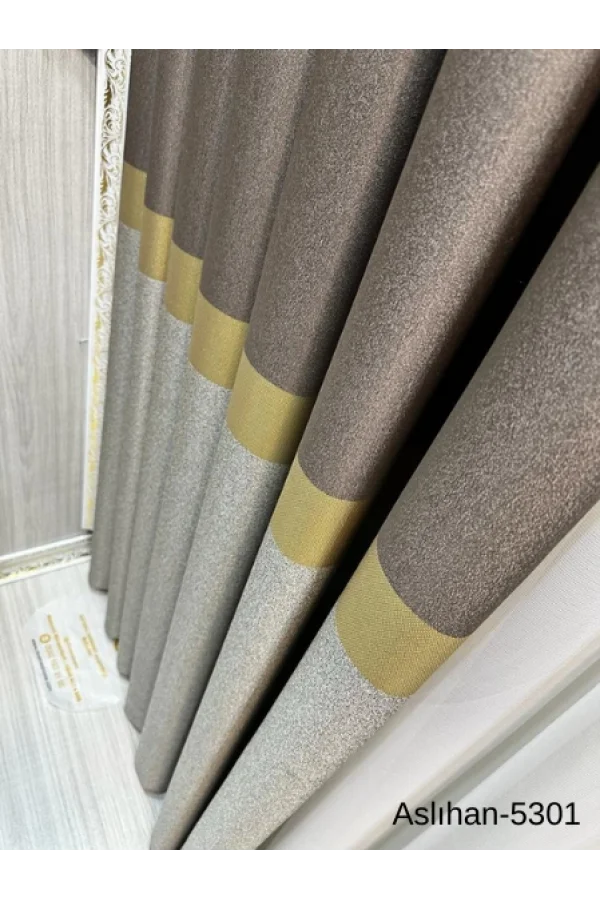 NİVEMESHOME ASLIHAN TOPRAK FT632116 V-5301 1/3 SIK PİLE FON PERDE APM