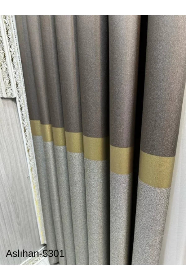 NİVEMESHOME ASLIHAN TOPRAK FT632116 V-5301 1/3 SIK PİLE FON PERDE APM