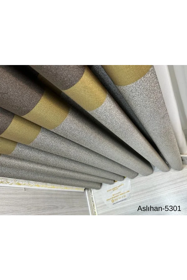 NİVEMESHOME ASLIHAN TOPRAK FT632116 V-5301 1/3 SIK PİLE FON PERDE APM