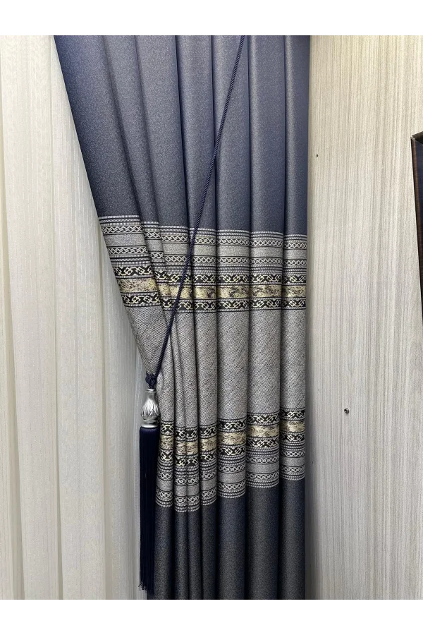 NİVEMESHOME  ATLANTİK  FJ614294 V-502 1/3 SIK PİLELİ FON PERDE APM