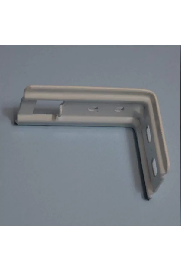 Soporte de montaje en pared para cortina enrollable de cebra con uña de pie L de 7 cm