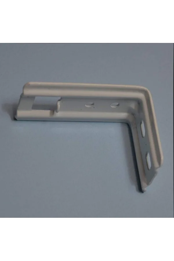 NİVEMESHOME AYAK TIRNAKLI ZEBRA PERDE DUVAR MONTAJ APARATI BOYALI L AYAK 8 CM