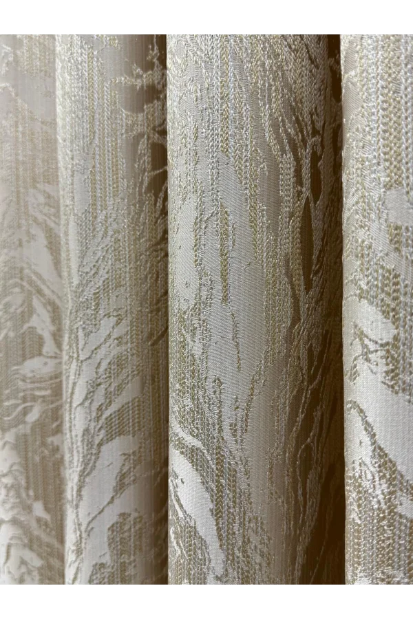 NİVEMESHOME  BADE V_5206  1/3 SIK PİLELİ FON PERDE APM