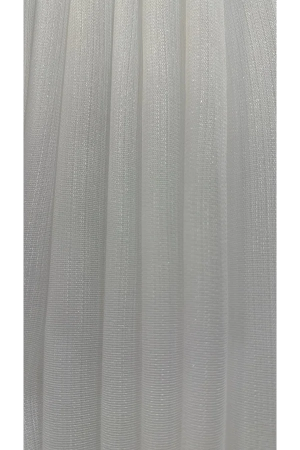 NİVEMESHOME BAMBU EFFETTO LINO 1/3 FITTED TULLE TENDA APM