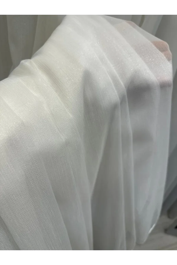 NİVEMESHOME BAMBU EFFETTO LINO 1/3 FITTED TULLE TENDA APM