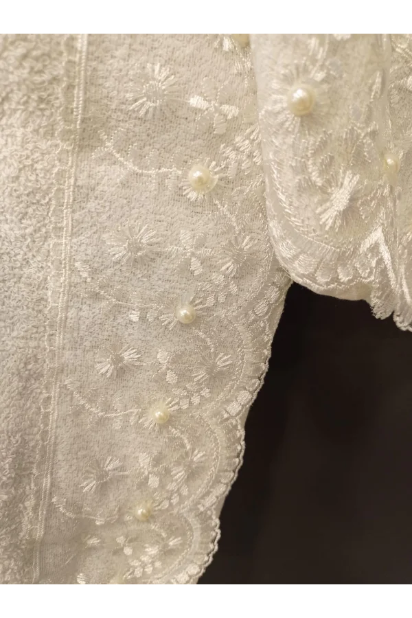 NİVEMESHOME BATİK DARİA KREM NAKIŞLI HAVLU