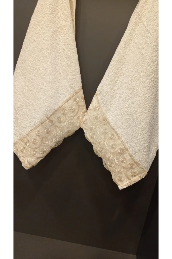 NİVEMESHOME BATİK LEO KAHVE NAKIŞLI HAVLU