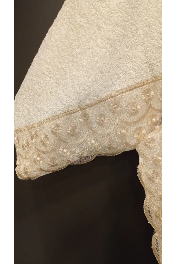 NİVEMESHOME BATİK LEO KAHVE NAKIŞLI HAVLU