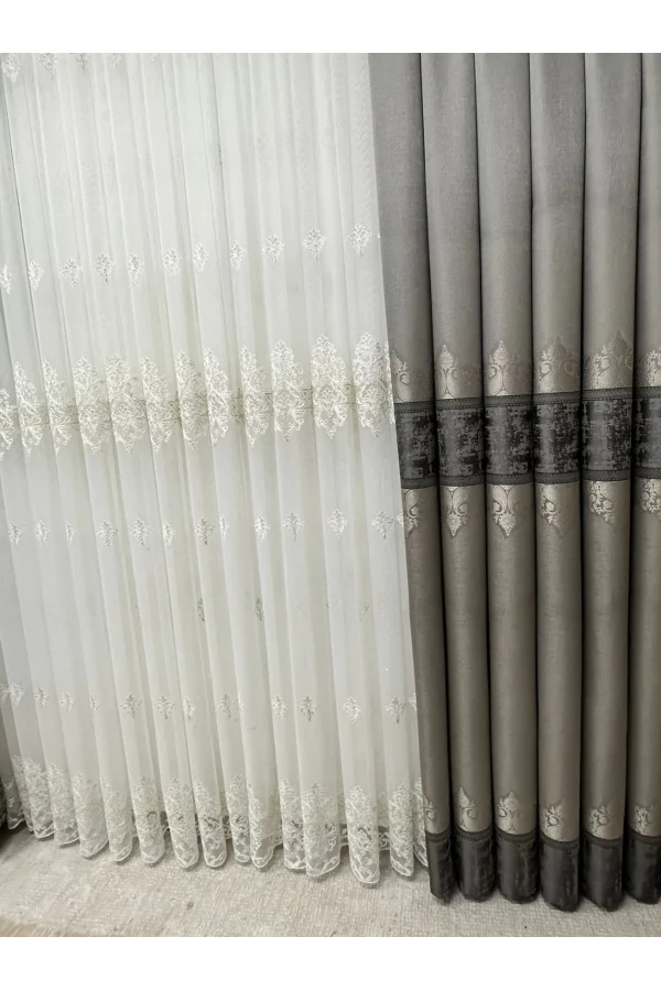 NİVEMESHOME BEGONVİL LINO 2772 1/3 TELATO VELLUTO TENDA APM