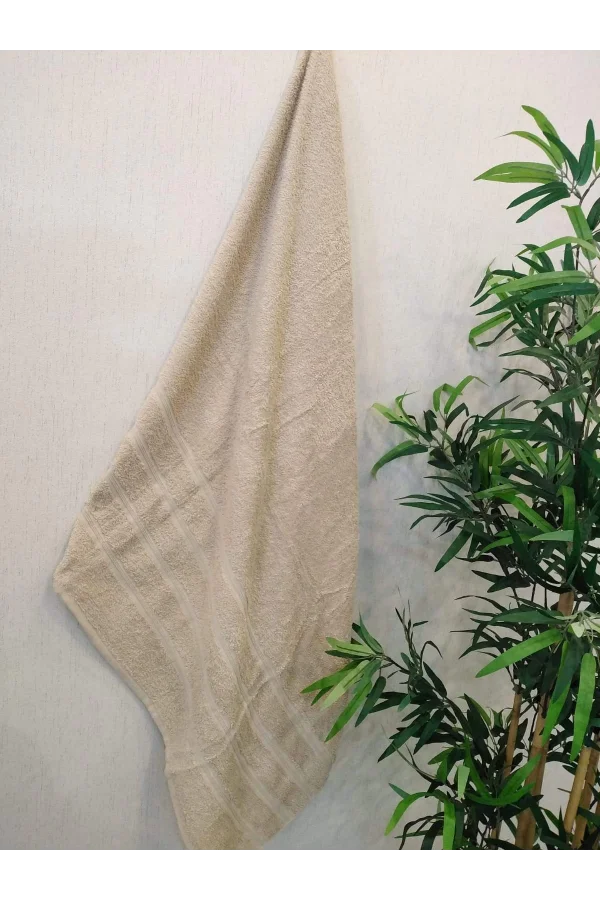 NİVEMESHOME BEJ BANYO ASCIUGAMANO ÇINAR