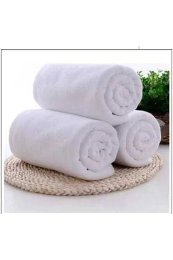 NİVEMESHOME WEIßES BAMBUSBADTUCH NURPAK