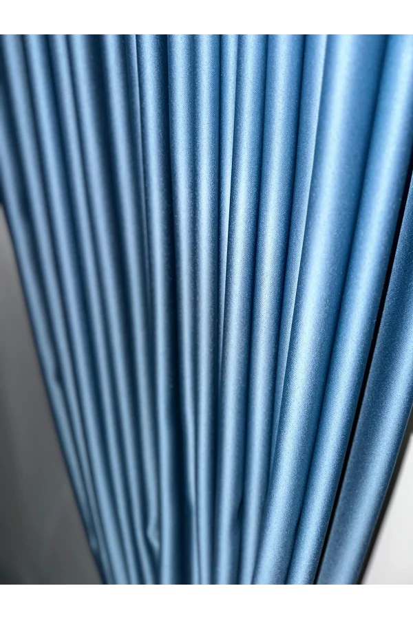 NIVEMESHOME BLACKOUT 12441 V-33 BLUE CURTAIN APM