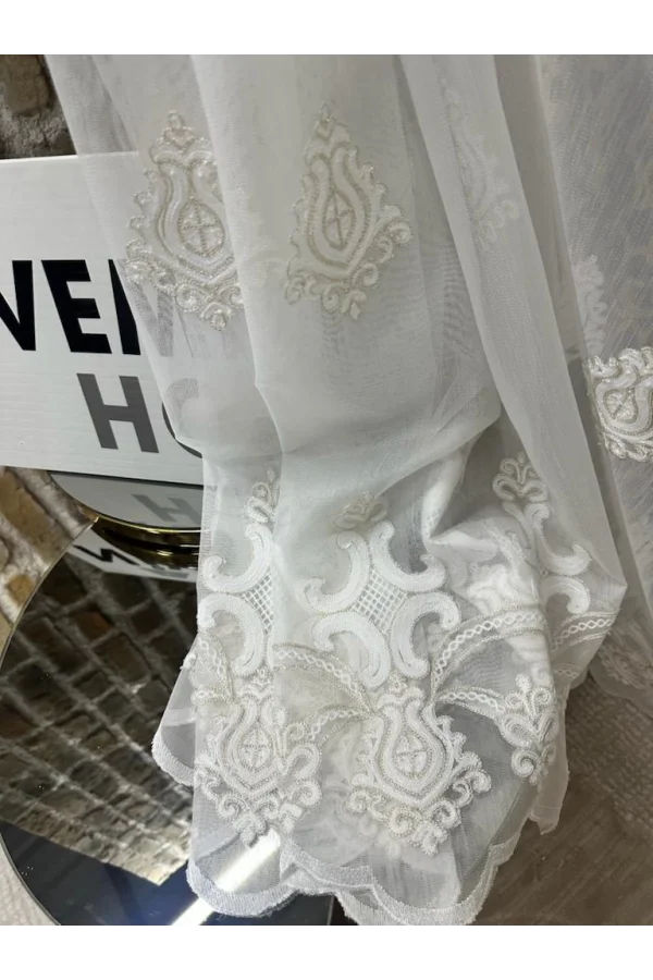 NİVEMESHOME BOHEM 1/3 DENSE PLEATED TULLE CURTAIN APM