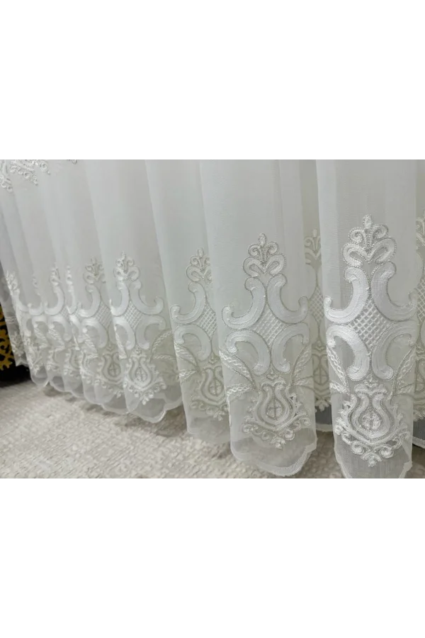 NİVEMESHOME BOHEM 1/3 DENSE PLEATED TULLE CURTAIN APM