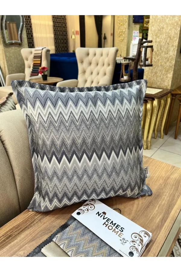 NİVEMESHOME BORAN 02 (45X45) وسادة غطاء