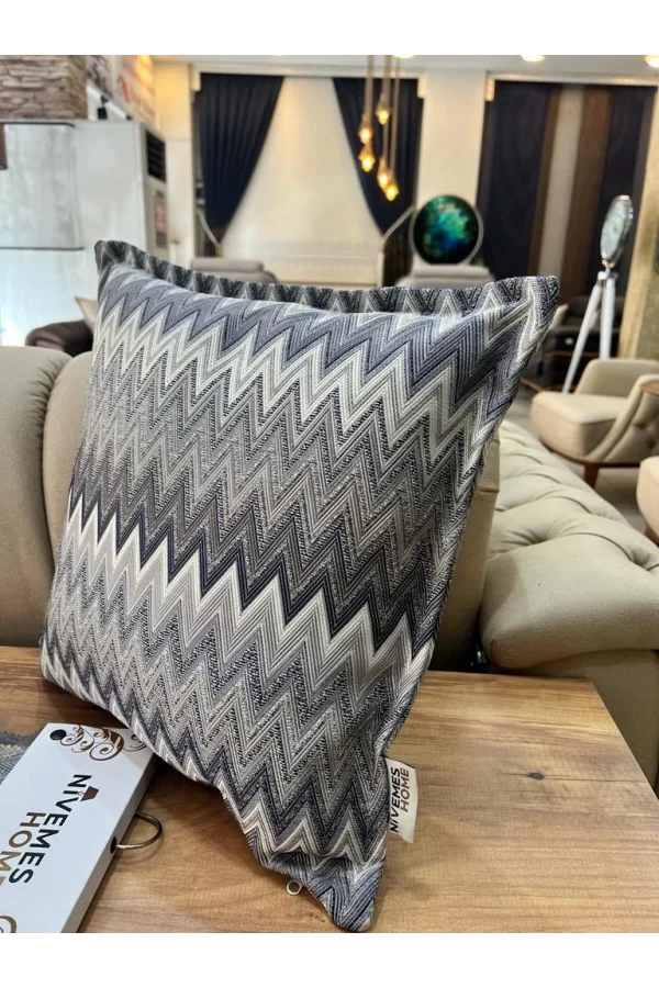 NİVEMESHOME BORAN 02 (45X45) وسادة غطاء