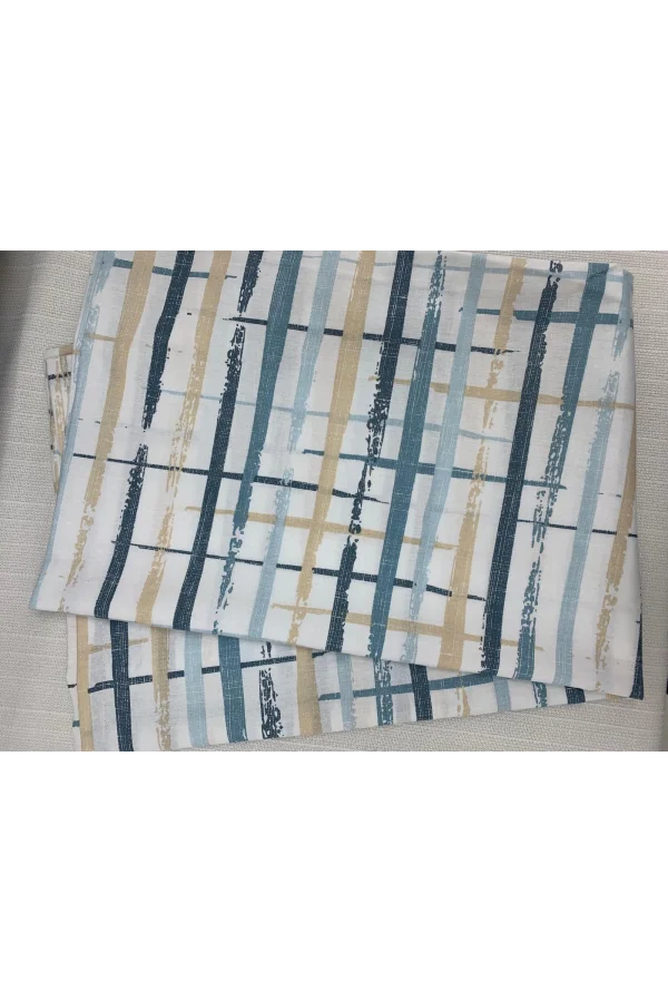 NİVEMESHOME BOYA DESENLİ 2 Lİ YASTIK KILIFI KAPAKLI 50X70