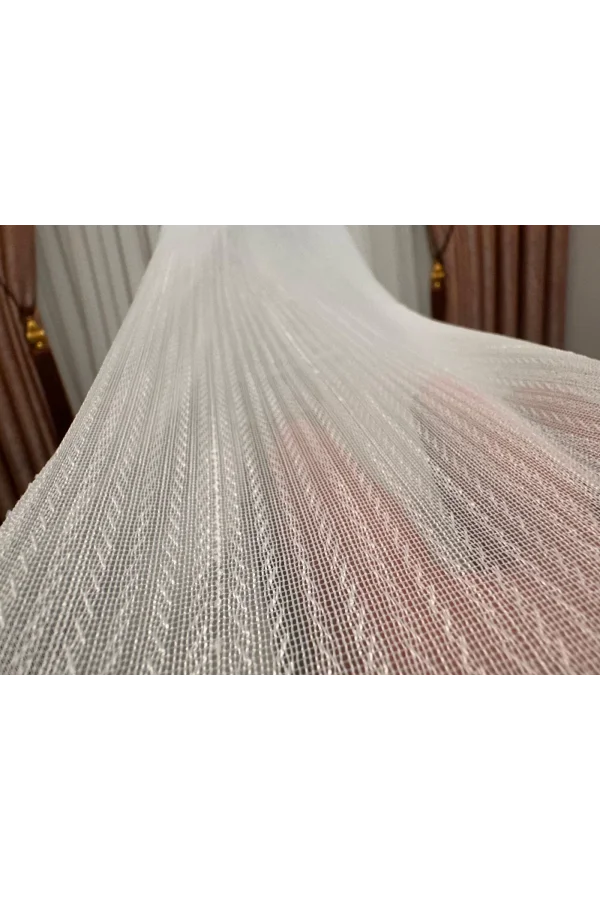 NİVEMESHOME GESTICKTES VORHANGMESSER MIT 1/3 DICKEN FALTEN APM