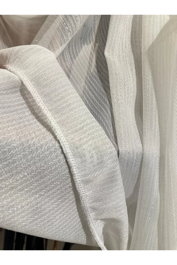 NİVEMESHOME GESTICKTES VORHANGMESSER MIT 1/3 DICKEN FALTEN APM