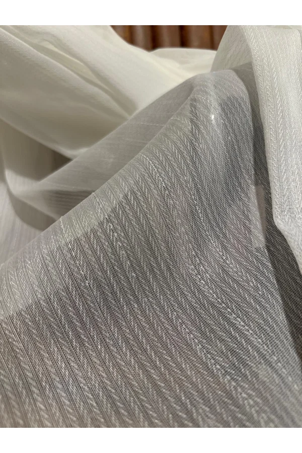 NİVEMESHOME GESTICKTES VORHANGMESSER MIT 1/3 DICKEN FALTEN APM