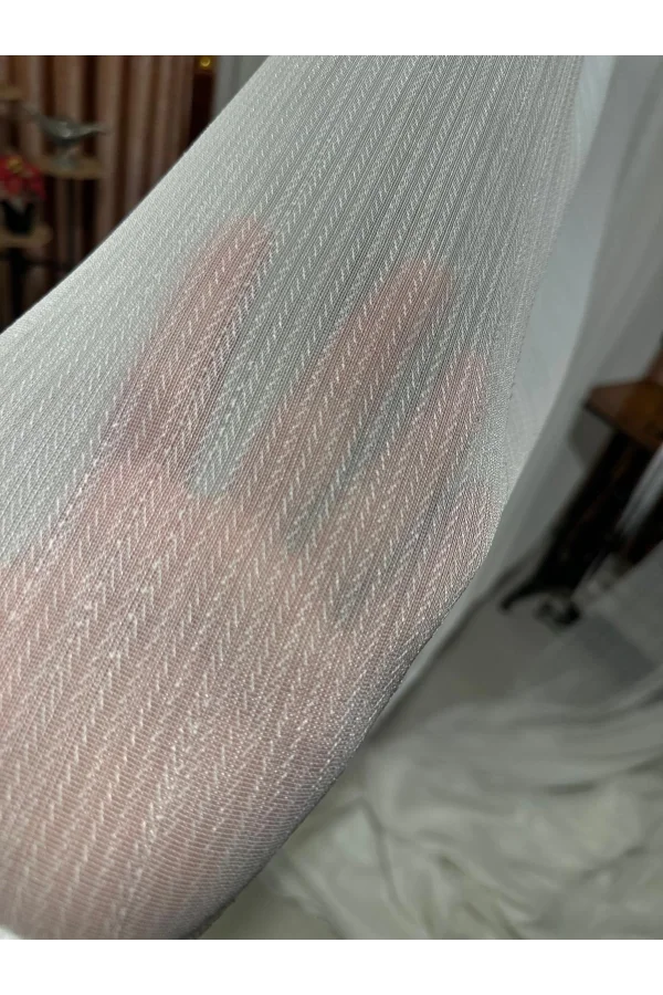 NİVEMESHOME GESTICKTES VORHANGMESSER MIT 1/3 DICKEN FALTEN APM