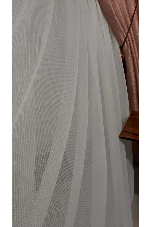 NİVEMESHOME BURÇAK NEUE SAISON 1/3 DICHT GERÜSCHTE TÜLLVORHANG APM