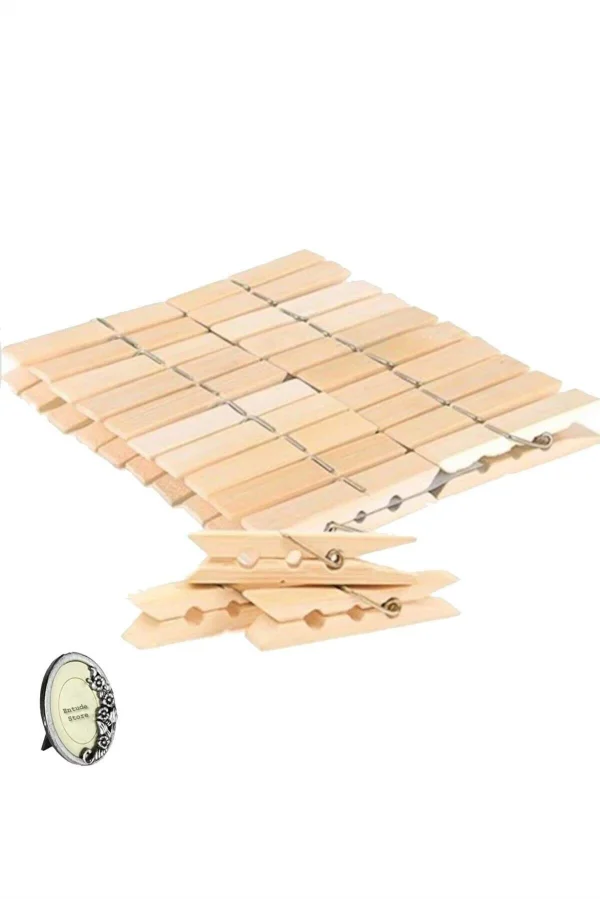 NIVEMESHOME Laundry Pegs (40 Pieces)