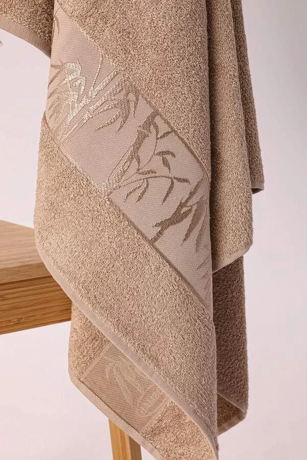 NİVEMESHOME CAPPİCİNO BAMBU BANYO HAVLUSU NURPAK