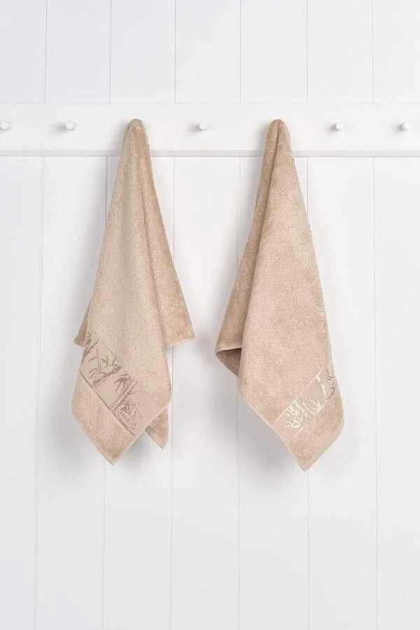 NİVEMESHOME CAPPİCUNO BAMBU YÜZ HAVLUSU NURPAK