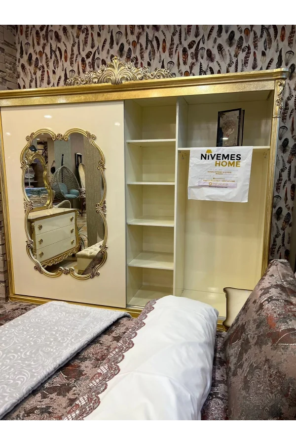 NİVEMESHOME CARMİNE YATAK ODASI TAKIMI