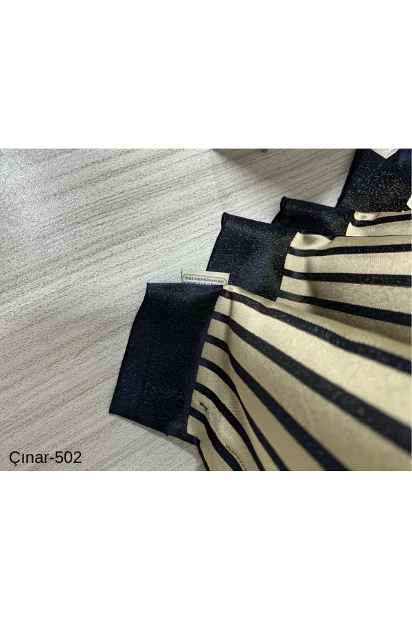 NİVEMESHOME ÇINAR DUNKELBLAU 502 1/3 DICHT GEFALTETER VORHANG APM