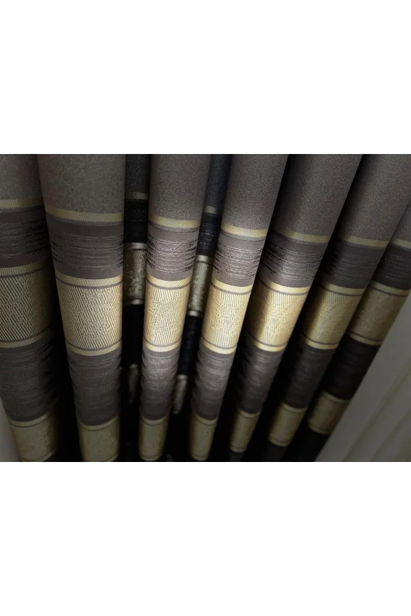 Calidad, elegancia. cortina gris elegante