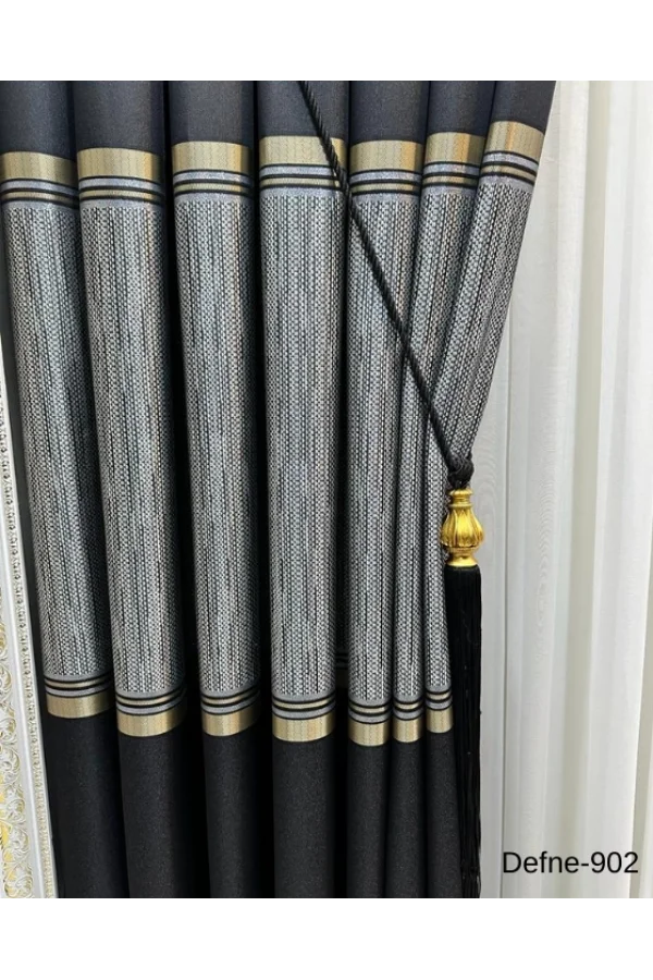 NİVEMESHOME DEFNE SİYAH FT614166 V-902 1/3 سِك بيليلي فون بيردي APM