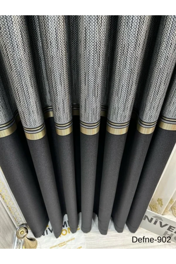 NİVEMESHOME DEFNE SİYAH FT614166 V-902 1/3 سِك بيليلي فون بيردي APM