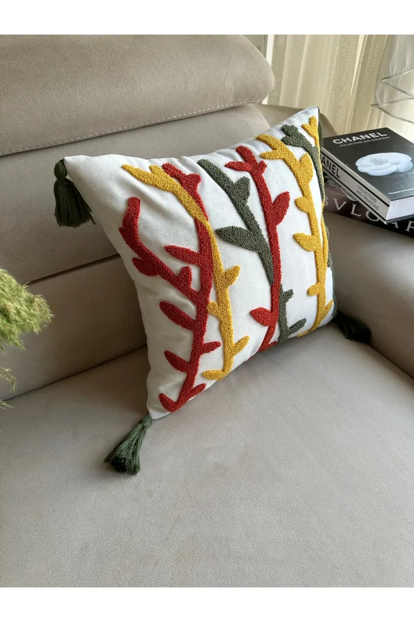 NİVEMESHOME ДЕКОРАТИВНЫЙ НАКИДНОЙ ЧЕХОЛ ДЛЯ ПОДУШКИ 45X45