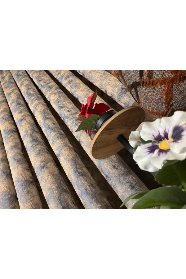 NİVEMESHOME İSTANBUL V-5502 1/3 SIK PİLELİ FON PERDE APM