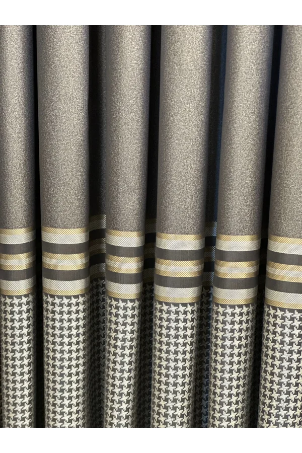 NİVEMESHOME DİDİM FT671537 V-2503 TAŞ 1/3 SIK PİLELİ ФОНОВАЯ ЗАНАВЕС APM