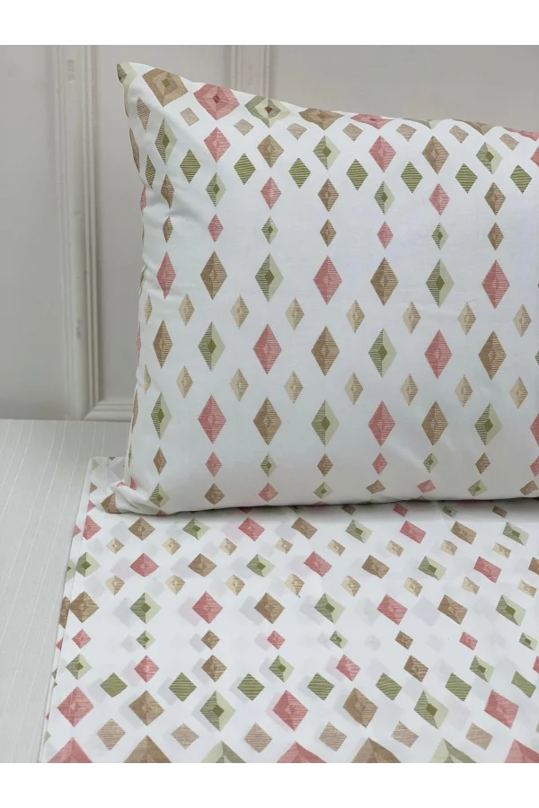 نصف شكلين غطاء وسادة مربعة مزينة بنمط NIVEMESHOME 2 قطعة بحجم 50x70