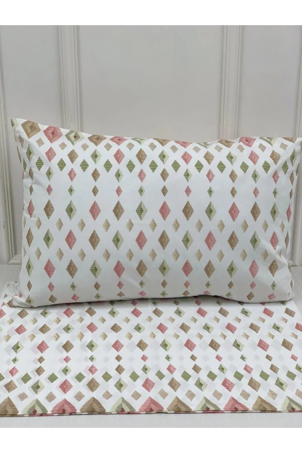 نصف شكلين غطاء وسادة مربعة مزينة بنمط NIVEMESHOME 2 قطعة بحجم 50x70
