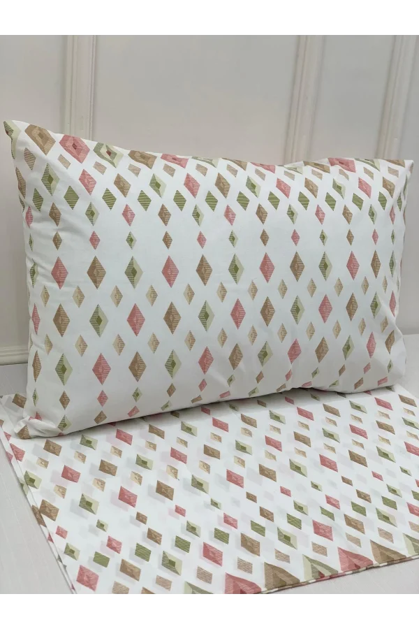 نصف شكلين غطاء وسادة مربعة مزينة بنمط NIVEMESHOME 2 قطعة بحجم 50x70