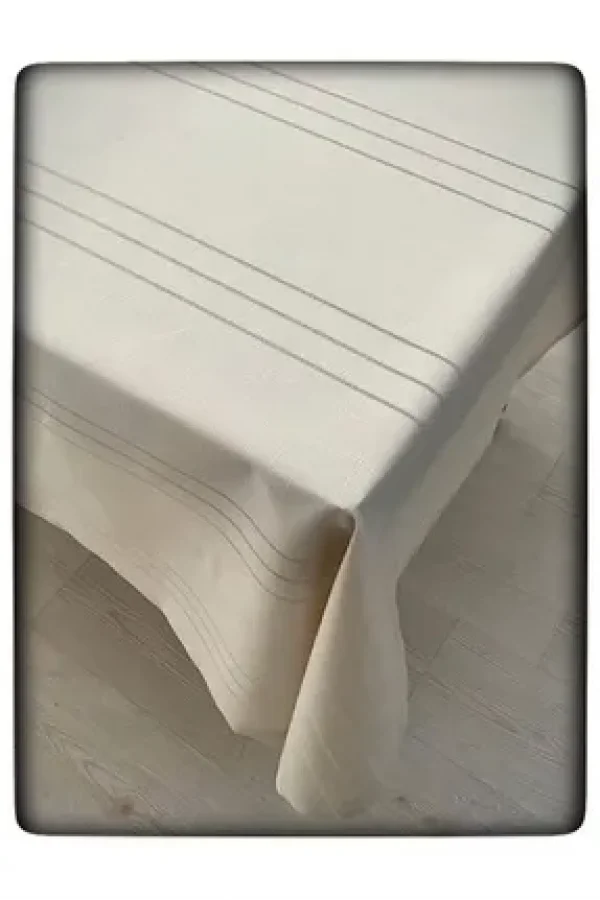 NIVEMESHOME ECRÙ 160*220 TELA DA TAVOLA COLBER