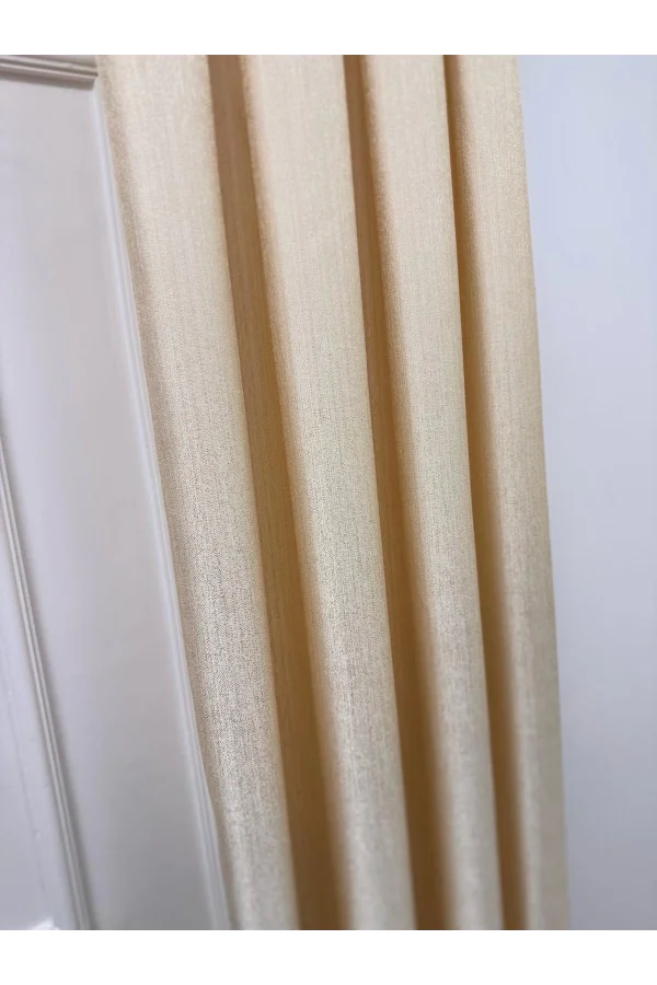 NİVEMESHOME ELİS V-101 FON PERDE 1/3 SIK PİLELİ PERDE APM