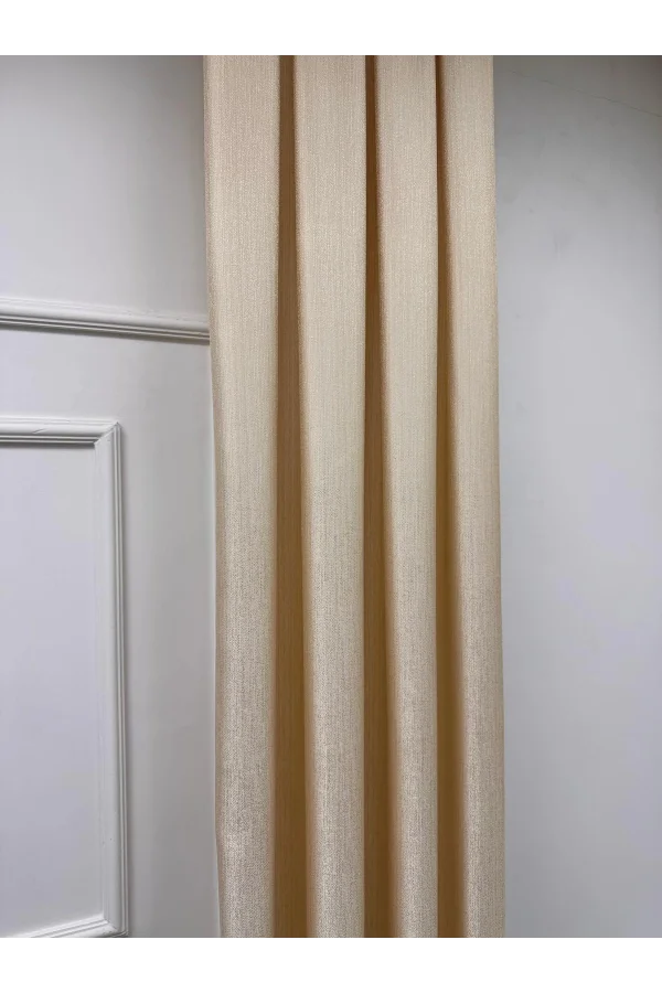 NİVEMESHOME ELİS V-101 FON PERDE 1/3 SIK PİLELİ PERDE APM